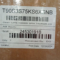 Toshiba G9000 Series 750 kVA 4