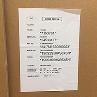 Toshiba G9000 Series 500 kVA 2