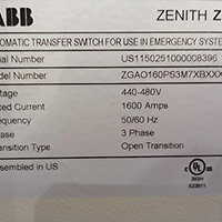 ABB 1600A ZTG 2