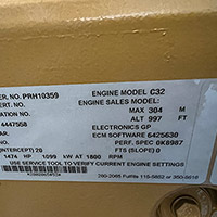 Caterpillar 1000 kW C32 6