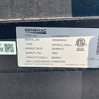 Generac 100 kW SD100 6