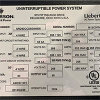 Liebert APM 60 kVA 5