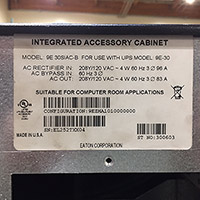 Eaton 9E Maintenance Bypass 20 kVA 2