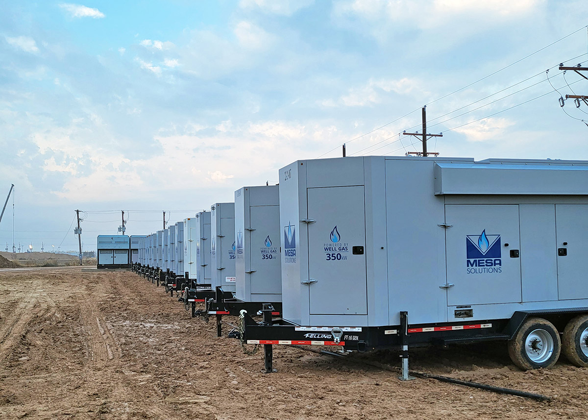Natural Gas Generator Microgrid